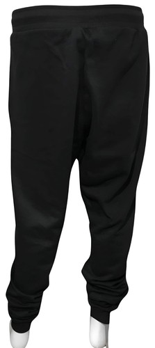 ^23^ (BLACK-HOT PINK) (REMIX) JOGGER SWEATPANTS (CUT & SEW) (UNISEX) - Picture 4 of 11