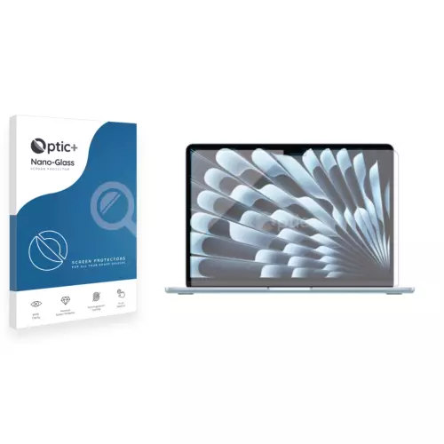 Optic+ Nano Glass Screen Protector for Apple MacBook Air 13" M4 2025