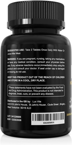 NAD+ Supplement Nicotinamide Riboside Resveratrol Natural Non-GMO - Picture 2 of 8