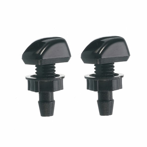2PCS Dual Holes Car Windshield Washer Nozzle Wiper Water Spray Jet Adjustable - Picture 8 of 12