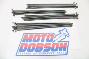 Triumph Spoke Set, 9-3/16″ x 10 gauge, 110 Degree 37-4154 (x39)