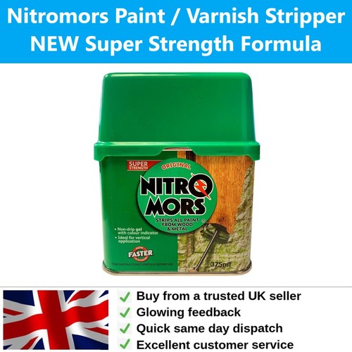 Nitromors Paint Stripper Varnish Remover NEW Super Strength Formula