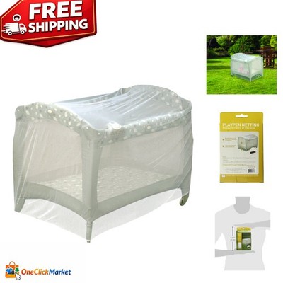 Universal Size Mosquito Net Tent for Pack N Play - Full Insect Protection