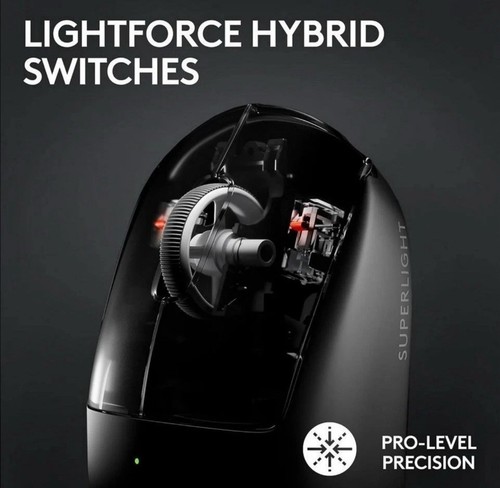 Souris de jeu sans fil Logitech G PRO X Superlight 2 Lightspeed neuve, légère - Photo 2/7