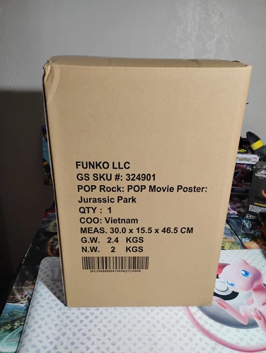 Funko Pop! Jurassic Park 03 Tyrannosaurus Rex & Velociraptor Vinyl Figure