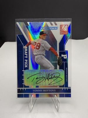 2004 Donruss Elite Extra Edition - Tommy Hottovy #283 Status Signatures Die-Cut