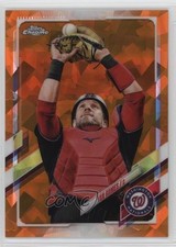2021 Topps Chrome Update Sapphire Edition Orange 16/25 Yan Gomes #US315 16tx