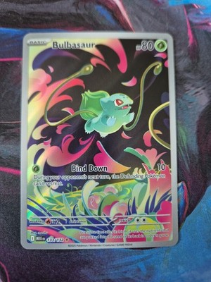Bulbasaur 133/132 Mega Evolution EN Illustration Rare 2025