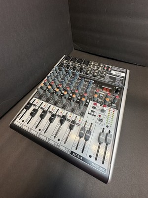 Behringer Xenyx X1204USB 12-Input Analog Mixer Console w/ USB & Effects - Clean!
