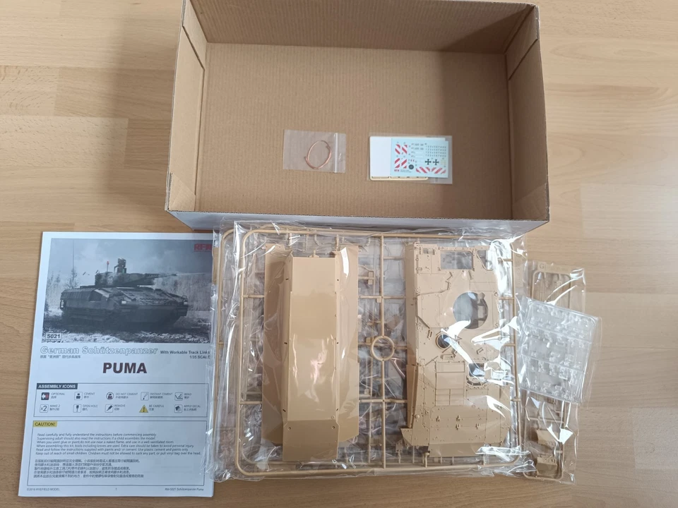 Ryefield Model RFM 5021 PUMA Schützenpanzer 1:35 Militär Tank Kit - Bild 2 von 2
