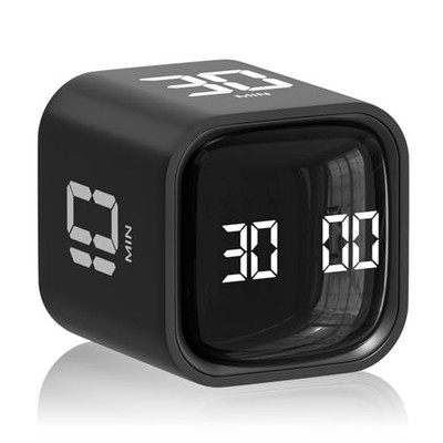 Cube Pomodoro Timer - Smart Timer 5/10/30/60 Minutes - Custom Countdown