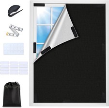 100 Blackout Window Cover Portable Blackout Curtains Bedroom Cuttable No Drill