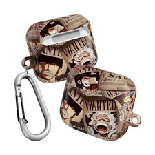 One Piece Wanted AirPods Premium Cases Anime for AirPods Gen3  4 Covers