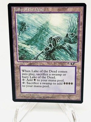 Lake of the Dead 185 Rare Alliances Magic: The Gathering Near Mint