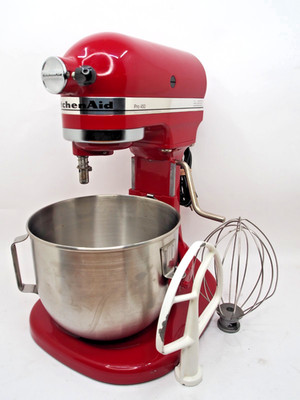 KitchenAid Pro 450 Series Empire Red 4.5-Quart Bowl Lift Stand Mixer KSM450ER