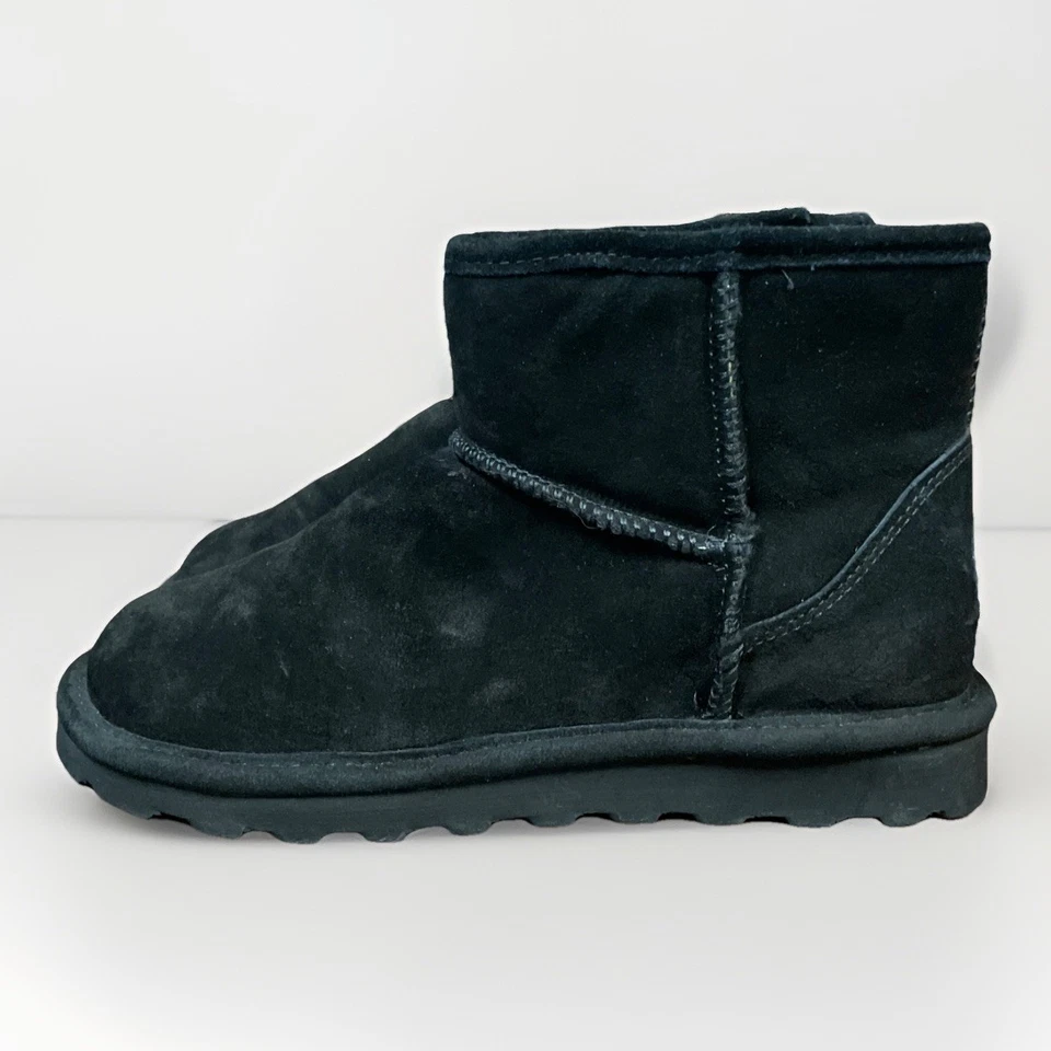 Botas de invierno Bear Paw para mujer forradas de lana negras, talla 10 Foto 3 de 4