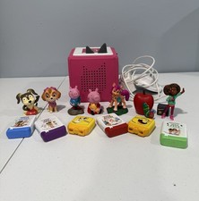 Pink Toniebox 1 with 13 Tonies Peppa Pig, PAW Patrol and others