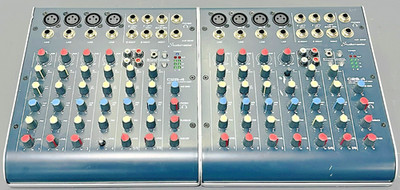 StudioMaster C2-4C2-4 4 Channel Compact Mixer Power Tested Lot of 2