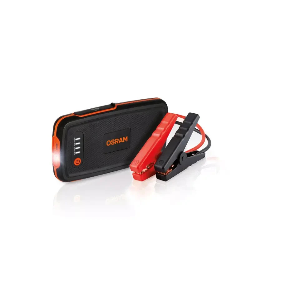 Booster de démarrage Osram BATTERYstart 200 avec batterie lithium de secours et lampe LED