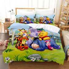 Movie Cartoon Theme Winnie The Pooh Duvet Covers Set 4pcs , Movie Cartoon Gift