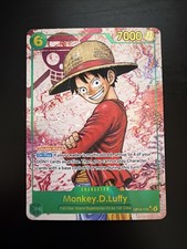 2025 One Piece TCG Carrying On His Will Monkey.D.Luffy Alt Art OP13-118 SEC