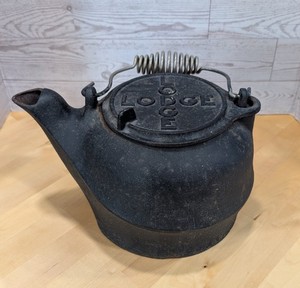 Lodge Cast Iron Kettle | eBay