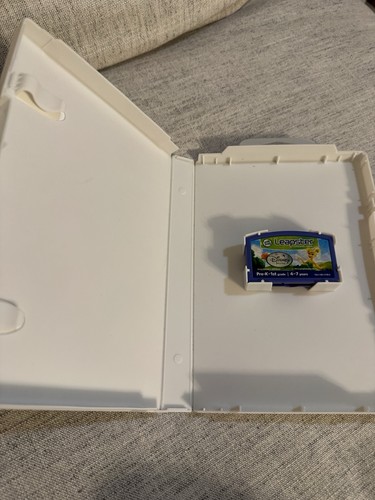 Disney Fairies TinkerBell LeapFrog Leapster Learning Game Cartridge With Case - Picture 2 of 4