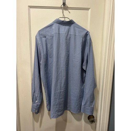 Bills khakis men XL blue gingham button down shirt - Picture 4 of 5