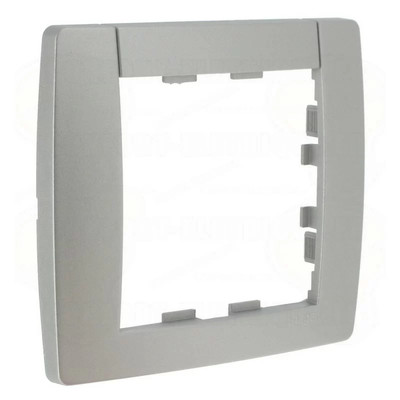 HAGER WK661 - 1 Plaque 1 poste Kallysta Blanc de Carrare