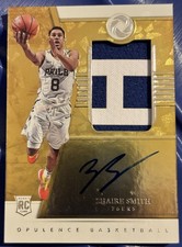 2018-19 Panini Opulence Basketball Rookie Card 65/79 Zhaire Smith. rookie card picture