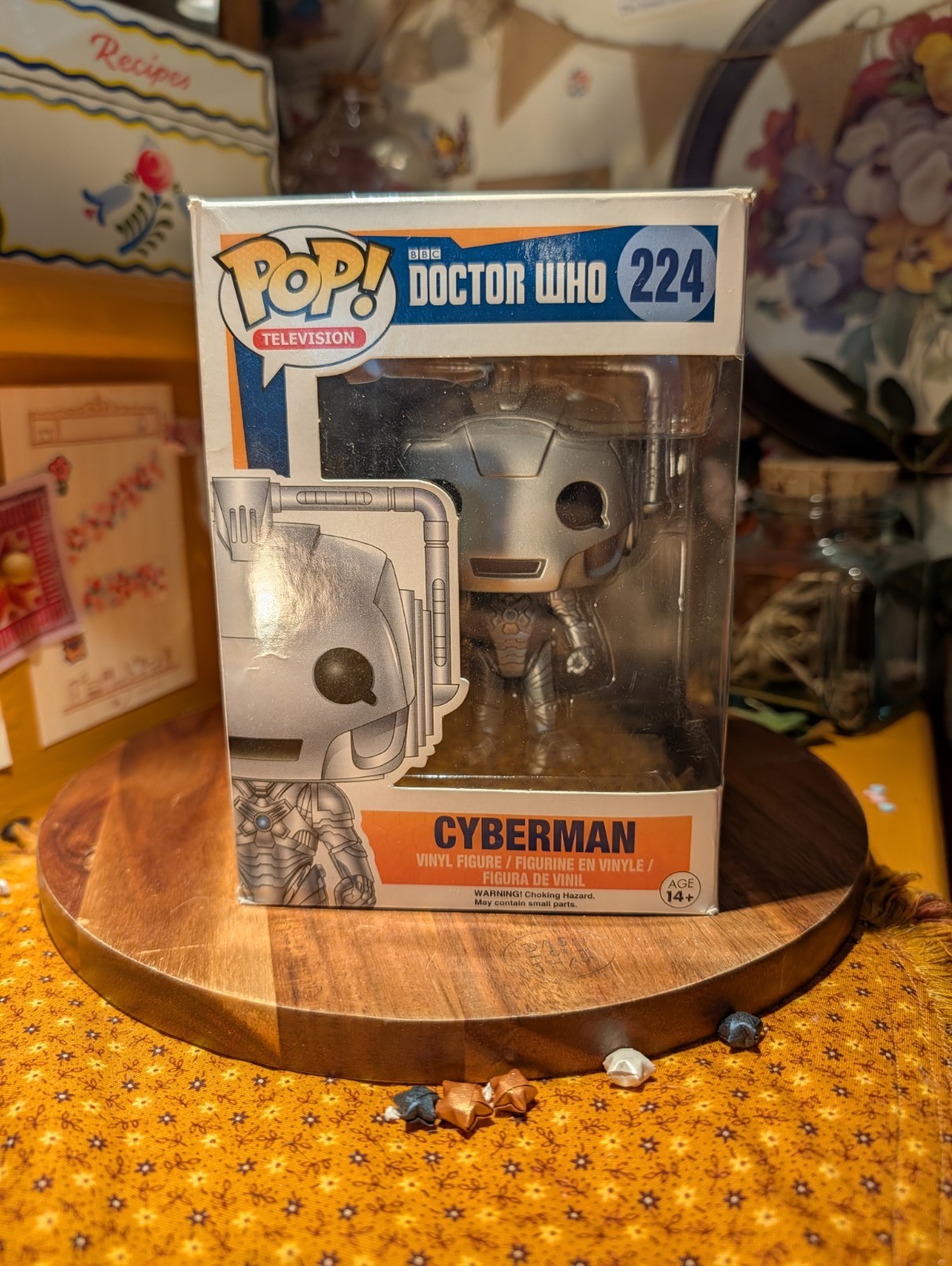 NEW IN BOX Funko Pop! #224 CYBERMAN Doctor Who Vinyl Figure