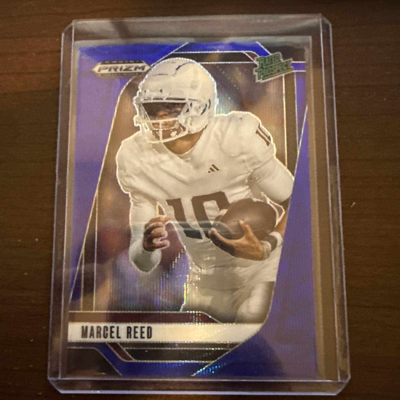 2025 Prizm Draft Picks MARCEL REED Rated Prospect Blue Wave /299 - TEXAS A&M