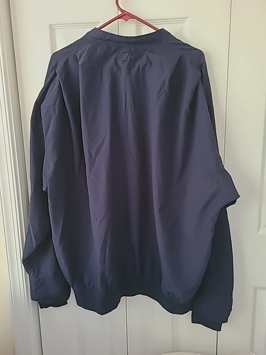 Zero Restriction Golf Windbreaker Jacket Mens XL ROYAL POINCIANA Golf Club Long - Picture 7 of 12