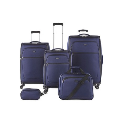 Protocol Court Softside Luggage Set, One Size, Blue