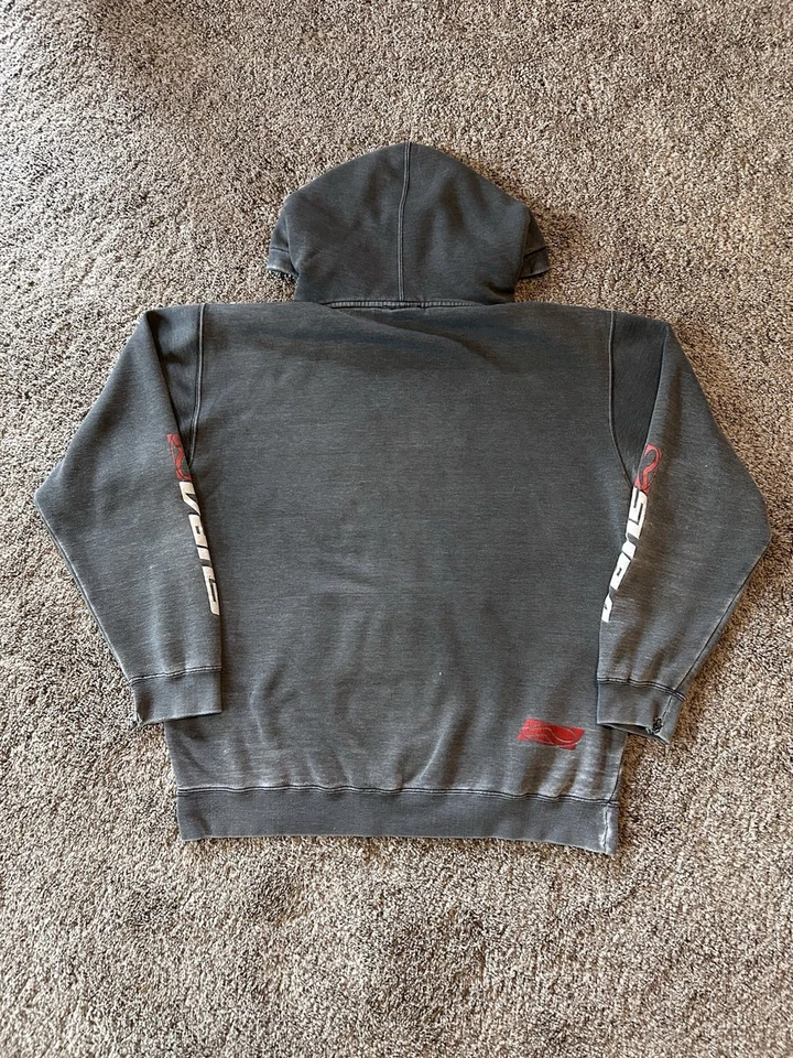 Sudadera con capucha vintage Y2K GRAIL Vans Quad Hit ropa de surf patinador grunge talla grande Foto 2 de 4