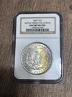 1887 Morgan Silver Dollar $1 UNC Uncirculated Nice Luster US Coin