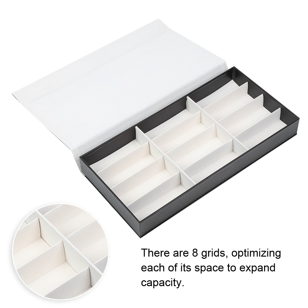 .12 Grids Dustproof Jewelry Glasses Organizer Sunglasses Display Container