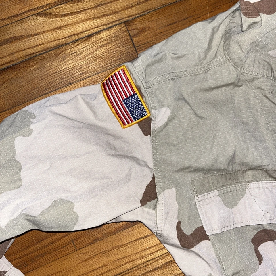 3 color desert dcu - BDU Jacket + Pants us army uniform gwot Large Long & S Long - Image 3 of 4