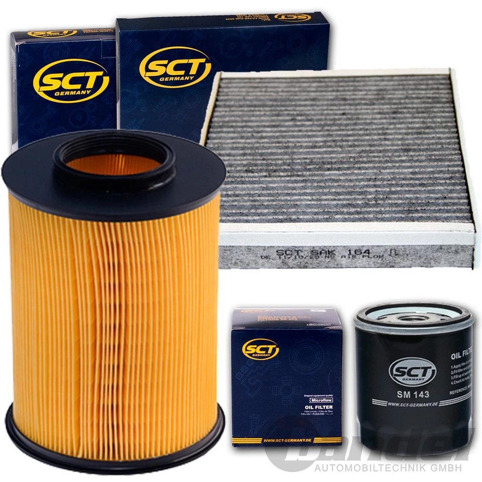 FILTERSET INSPEKTIONSPAKET passend für FORD FOCUS 2 DA DB 1.8+2.0 125+145 PS