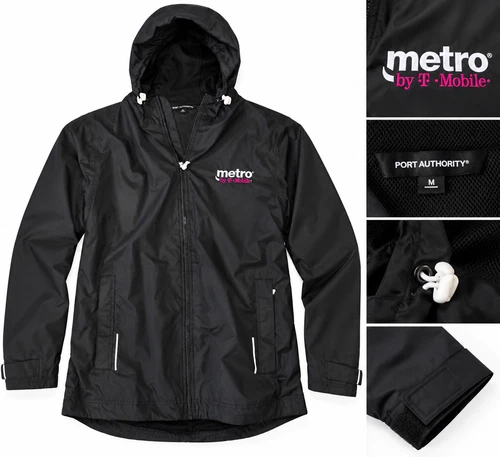 Brand New Metro by T-Mobile Port Authority Hooded Jacket – Men's XL Brand-n - product listing photo