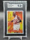 Michael Jordan SGC 9.5 En Fuego INSERT RARE MJ Card Chicago Bulls NBA Topps 1996
