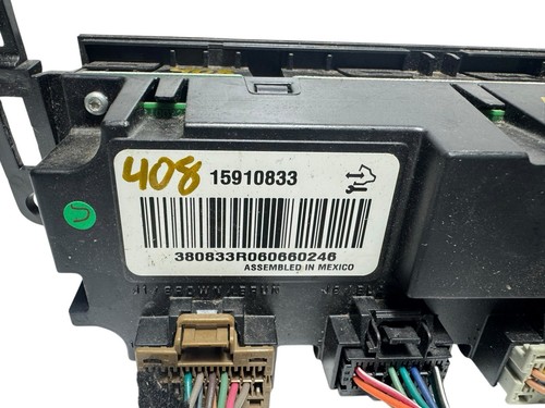 07-11 Chevrolet Silverado Sierra Yukon Heater A/C Climate Control OEM 15910833 - Picture 8 of 8