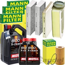MANN INSPEKTIONSPAKET+MOTUL 5W-30 &Ouml;L passend f&uuml;r MERCEDES ML GLE W166 250 CDI