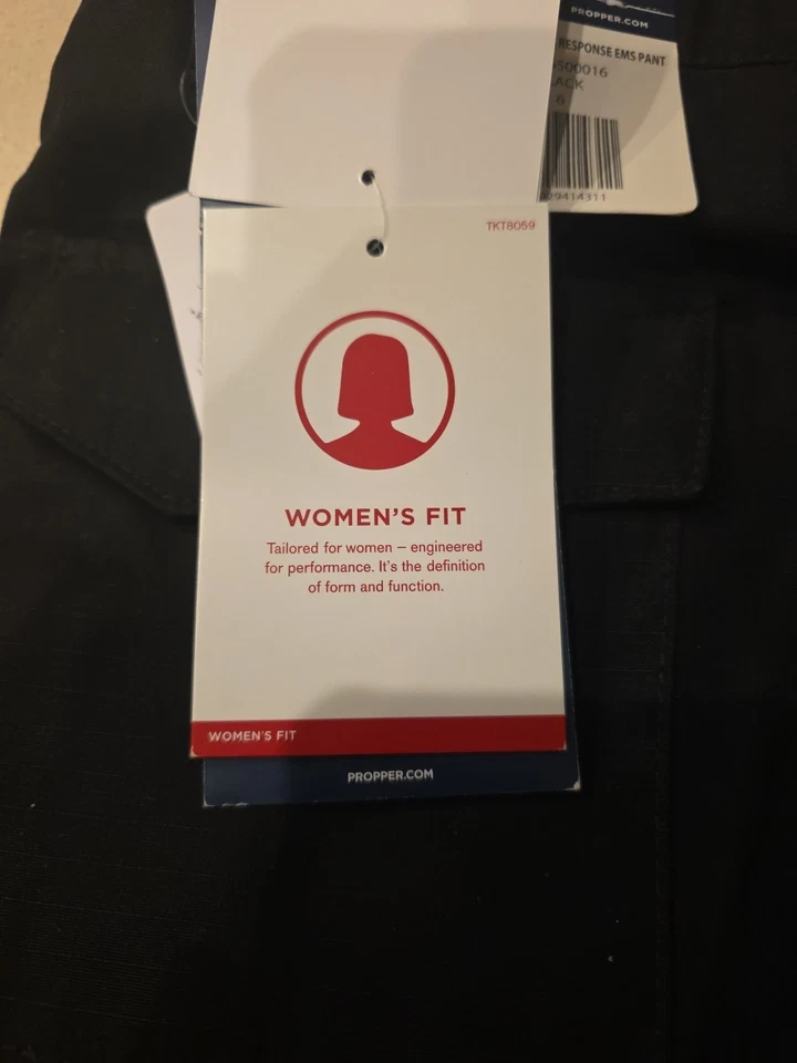 Брюки женские Propper Critical Response EMS размер 6 черные грузовые новые с ценниками - Изображение 4 из 4