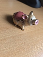 Arora Hidden Treasures Pig Figurine