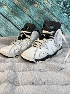 Nike Air Jordan Youth Child Size 12C 6 Retro Reverse White Black DV3605-112 A110