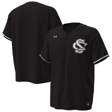 Men's Under Armour  Black South Carolina Gamecocks Replica Baseball Jersey