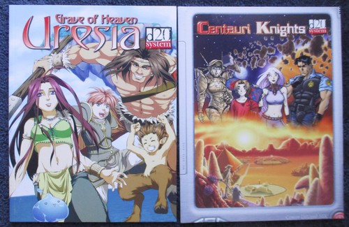 Lot of 2 Guardians of Order GRAVE OF HEAVEN URESIA & Centauri Knights d20 System