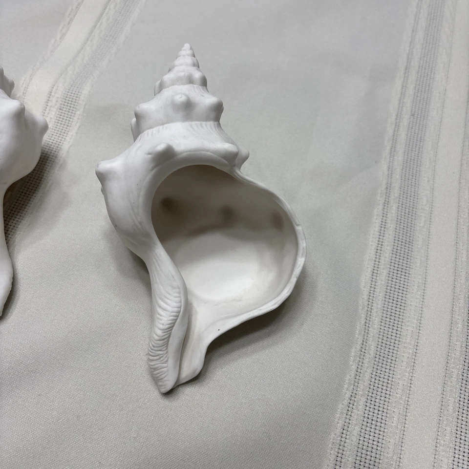 Набор из 2 фарфоровых чайных подсвечников Yankee Candle Seashell Conch Shell - Изображение 4 из 4