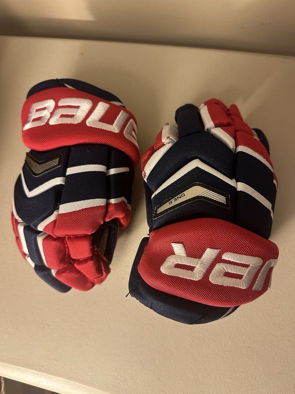 Bauer Supreme 1.6 [ 11” 28cm JR ] Ice Hockey Player gloves - Used Pair